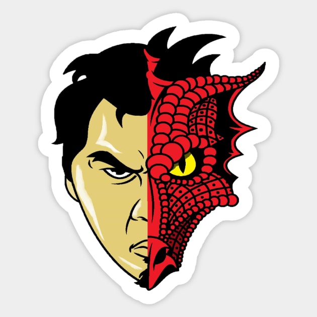 The Inner Dragon Sticker by 901wrestling